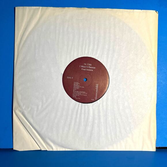Fred Astaire – I Won’t Dance Vinyl LP TS 7765 Jazz Vocal Standards Classic Songs - Picture 6 of 7